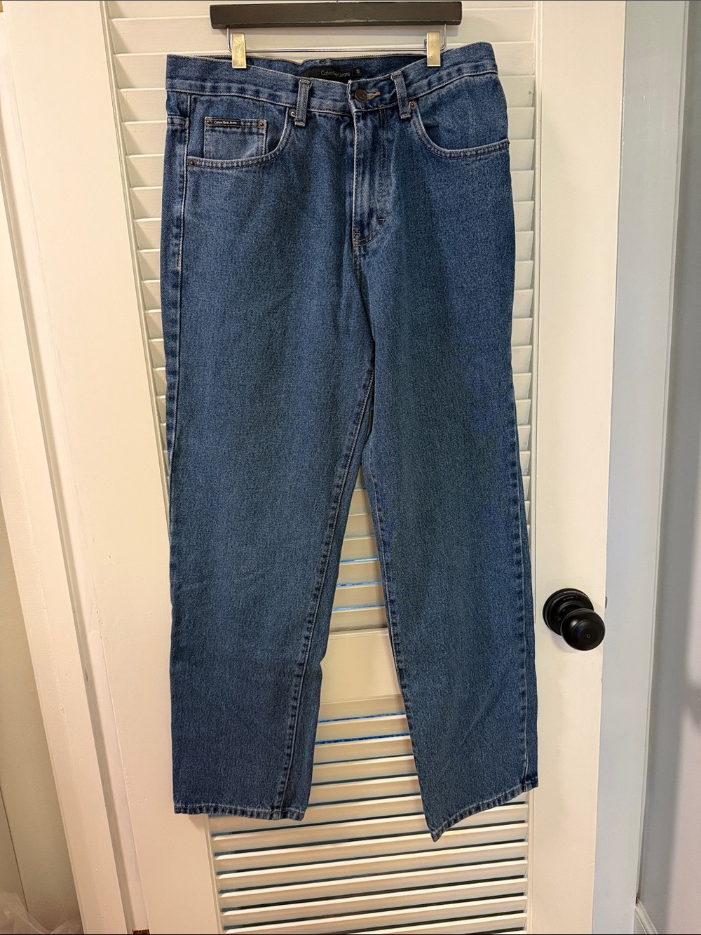 Calvin Klein Jeans Relaxed Blue Denim Pants